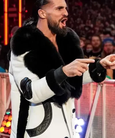 Raw Seth Rollins White Coat