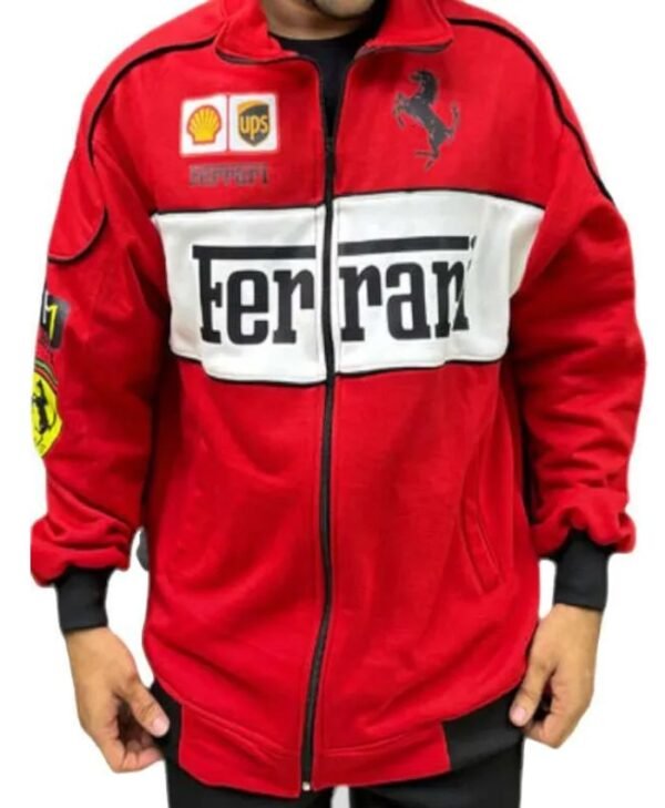 Red Ferrari Bomber Jacket