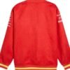 Red Scuderia Ferrari Miami Varsity Bomber Jacket for Men and Women