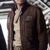 Rogue One Captain Cassian Andor Brown Jacket