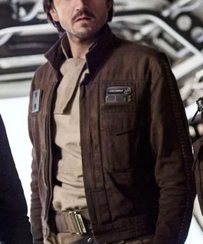 Rogue One Captain Cassian Andor Brown Jacket