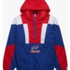 Royal Buffalo Bills Half-Zip Starter Hoodie
