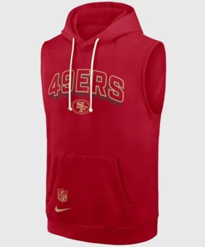 San Francisco 49ers Sleeveless Pullover Hoodie