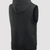 Mike Tomlin Steelers Sideline Sleeveless Black Hoodie