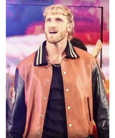 SmackDown Logan Paul Brown Jacket