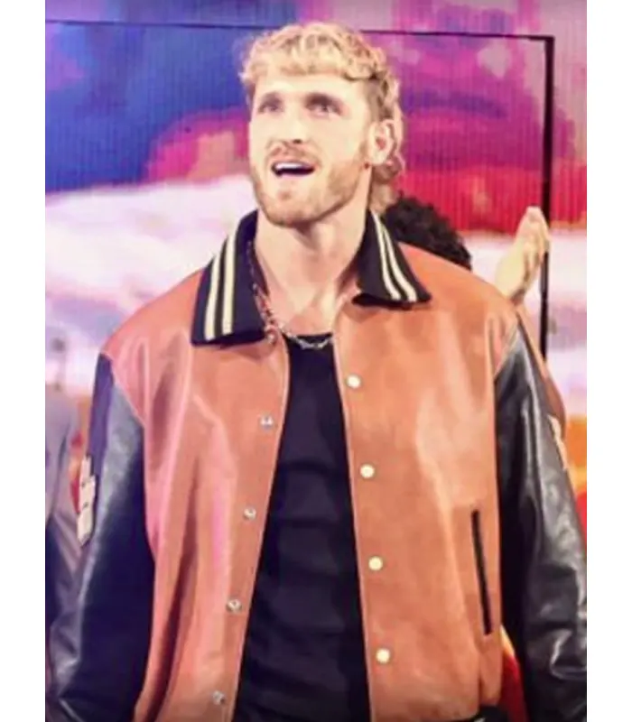 SmackDown Logan Paul Brown Jacket