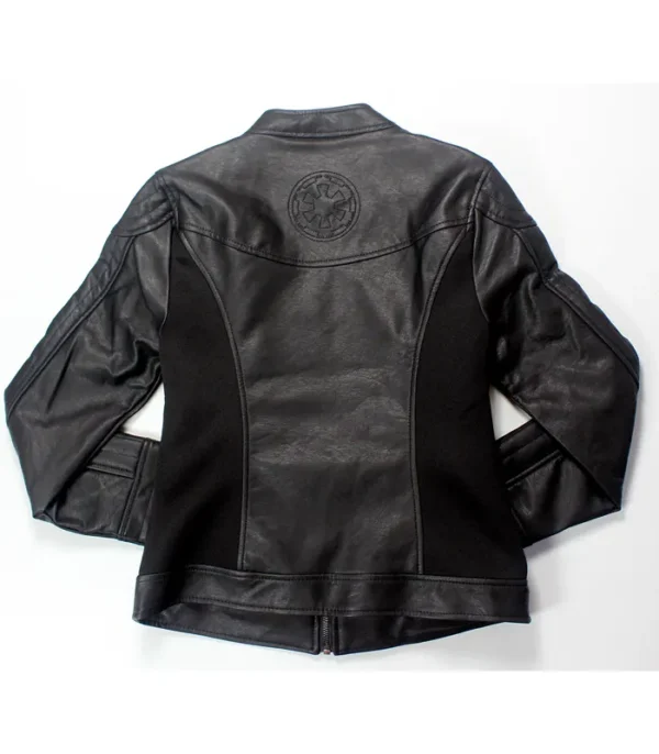 Star Wars Darth Vader Black Biker Leather Jacket