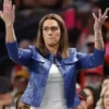 Stephanie White WNBA 2025 Blue Leather Jacket