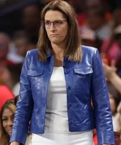 Stephanie White WNBA Blue Jacket