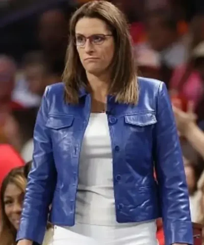 Stephanie White WNBA Blue Jacket