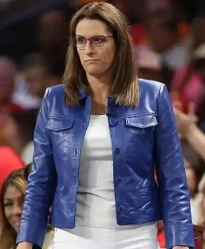 Stephanie White WNBA Blue Jacket