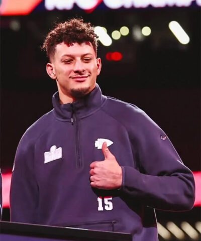 Super Bowl Opening Patrick Mahomes Purple Jacket