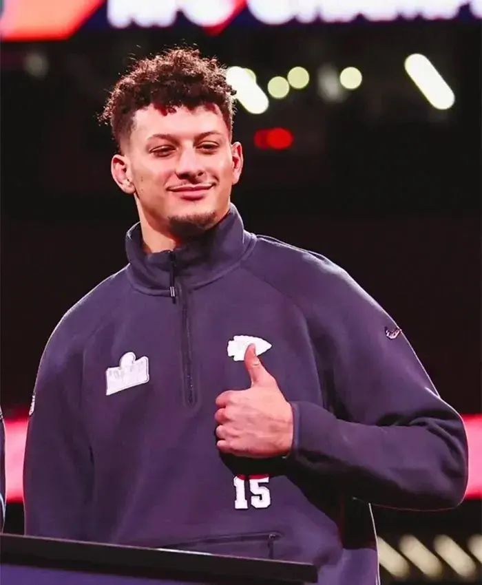 Super Bowl Opening Patrick Mahomes Purple Jacket