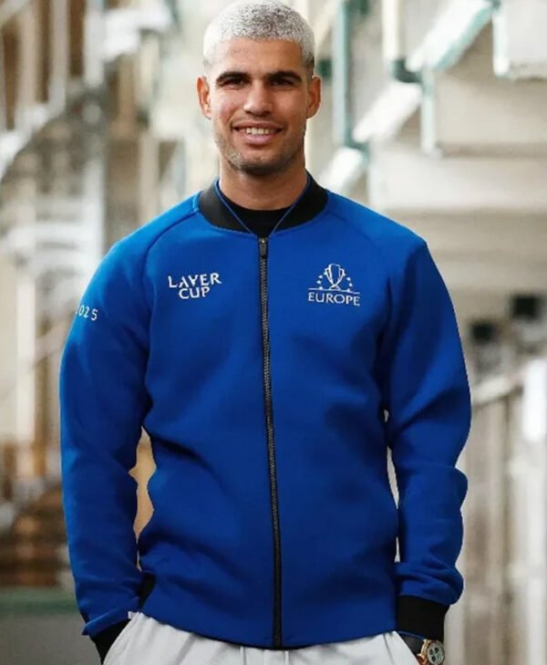 Team Europe Carlos Alcaraz Blue Jacket
