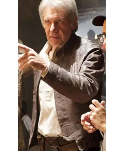 The Force Awakens Han Solo Leather Jacket