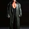 WWE The Undertaker APW Black Leather Long Coat