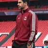UEFA Champions League Mikel Arteta Maroon Jacket