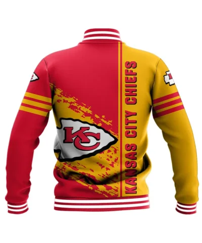 Unisex Kansas City Chiefs Printed Wool Varsity Jacket