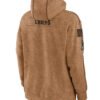 Unisex NFL Kansas City Chiefs Salute To Service Club Brown Hoodie