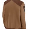 Unisex NFL Kansas City Chiefs Salute to Service Brown Bomber Jacket