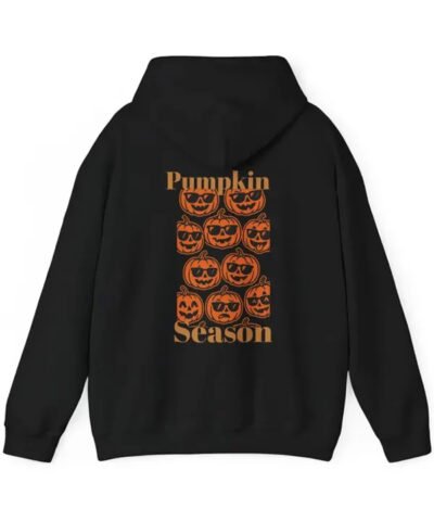 Unisex Pumpkin Season Printed Pullover Hoodie