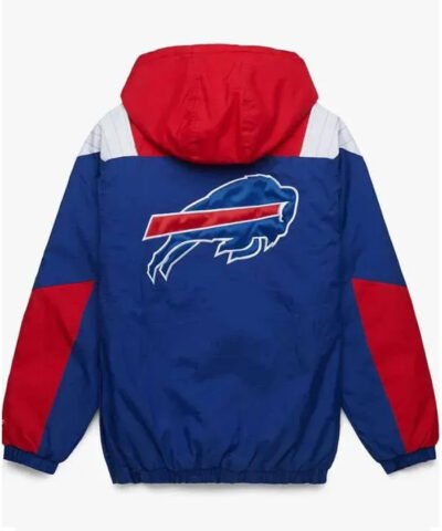 Unisex Starter Royal Buffalo Bills Half-Zip Hoodie