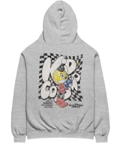 Unisex The Electric State Grey Pullover Hoodie