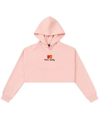 Urban Monkey Cropped Hoodie