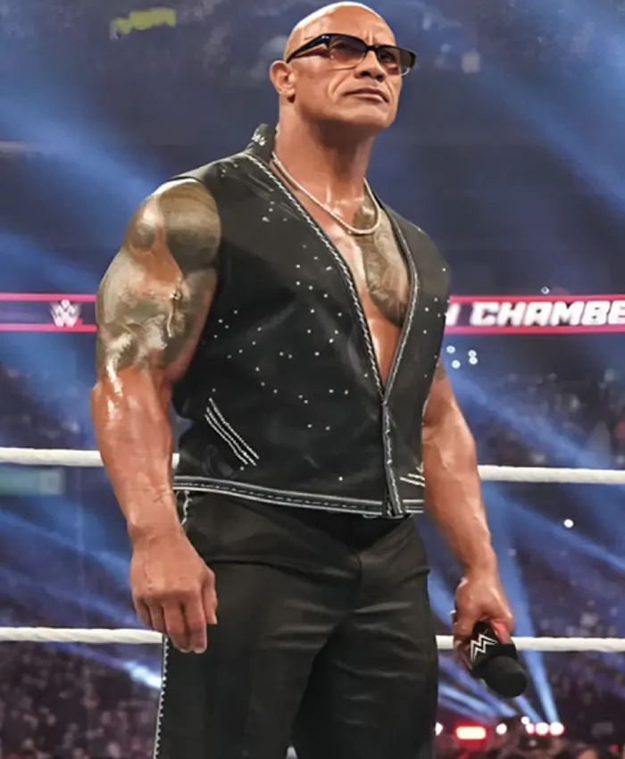WWE Elimination Chamber The Rock Vest