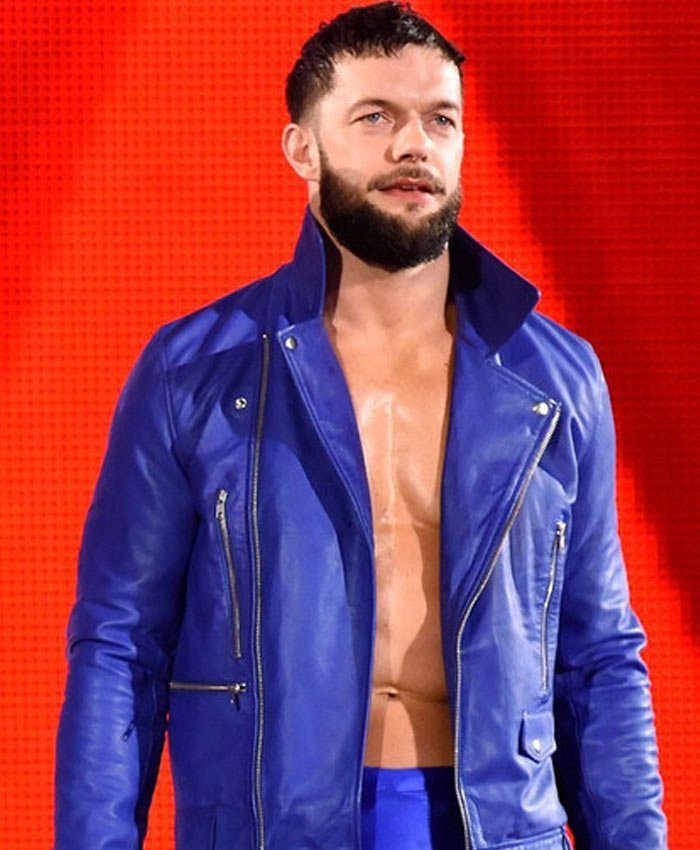 WWE Finn Balor Blue Jacket