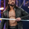 WWE RAW Drew McIntyre Black Leather Jacket