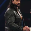 Drew McIntyre Scottish Wrestler Quilted Black Leather Quilted Jacket