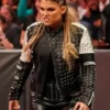 WWE Raw Beth Phoenix Spike Leather Jacket