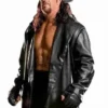 WWE The Undertaker APW Black Leather Coat