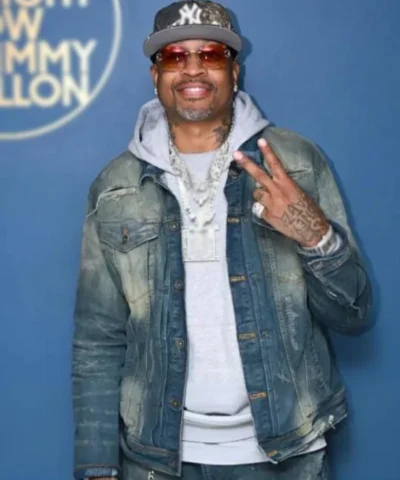 The Tonight Show Starring Jimmy Fallon S13 Allen Iverson Denim Jacket
