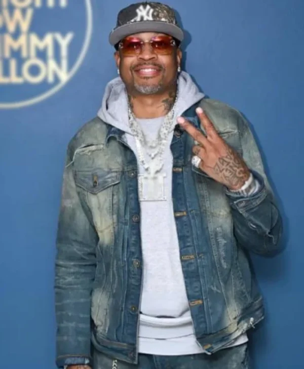 The Tonight Show Starring Jimmy Fallon S13 Allen Iverson Denim Jacket
