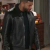 Martin Richardson Beyond the Gates 2025 Brandon Claybon Black Leather Jacket