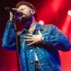 Concert 2025 Calum Milan Embellished Blue Denim Jacket