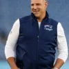 New England Patriots Mike Vrabel Coach Navy Blue Vest