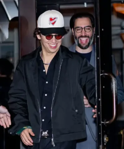 Marcello Hernández Comedian Saturday Night Live 2025 Zip-Up Black Jacket For Sale