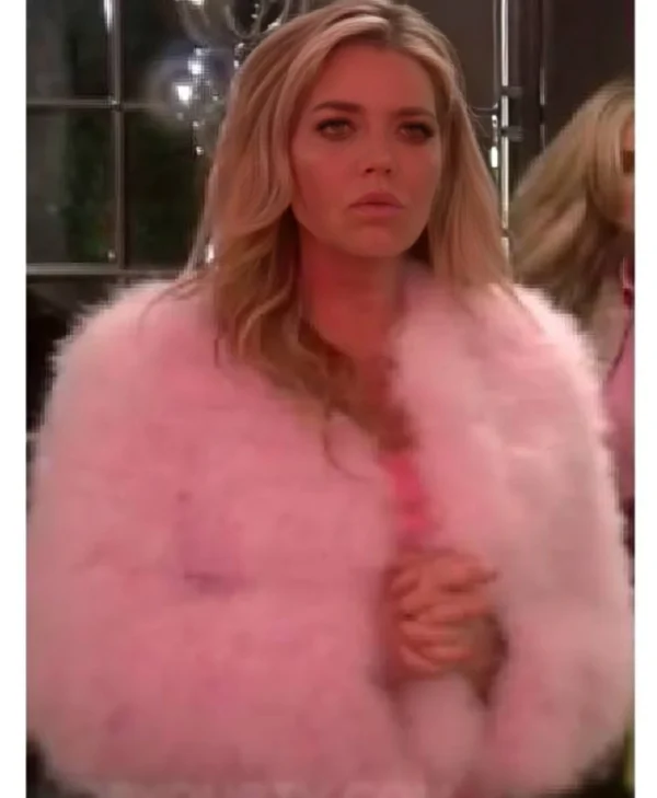 Denise Richards & Her Wild Things 2025 Denise Pink Fur Jacket