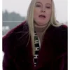 90 Day Fiance Happily Ever After S9 Elizabeth Potthast Maroon Fur Jacket