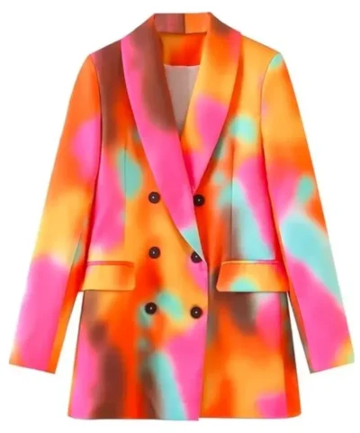 Carrie Preston Elsbeth S3 Tie Dye Blazer