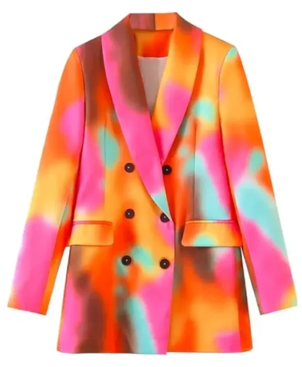 Carrie Preston Elsbeth S3 Tie Dye Blazer