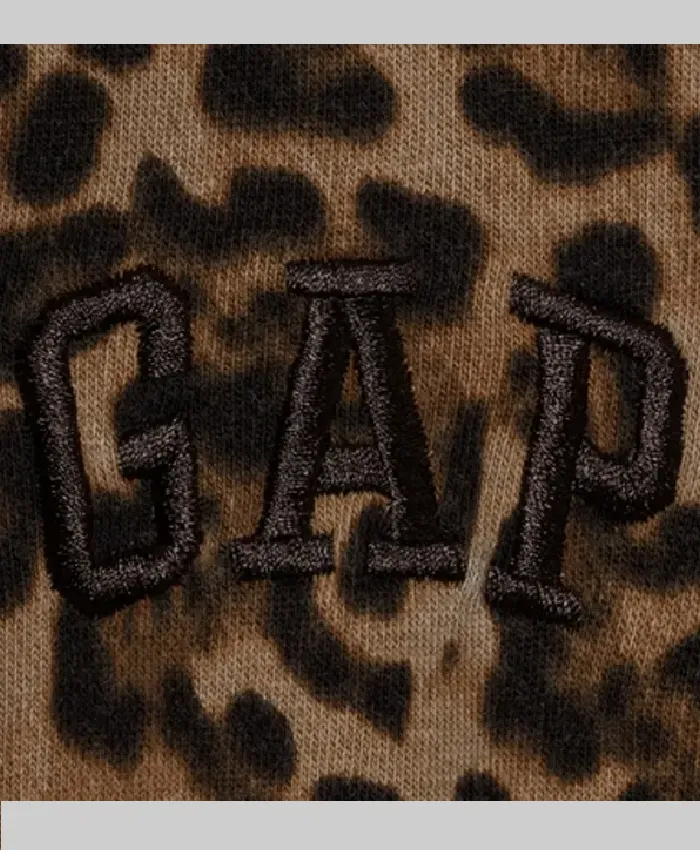 Buy GAP Leopard Print Pullover Hoodie