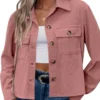 Murder in a Small Town S2 Holly Alberg Corduroy Jacket