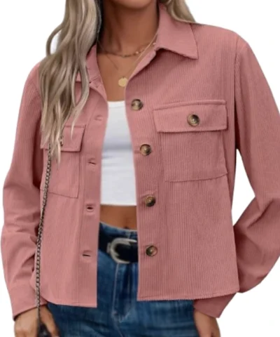 Murder in a Small Town S2 Holly Alberg Corduroy Jacket