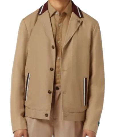 Michael Cyril Creighton Only Murders in the Building S5 Brown Jacket