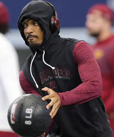 Jayden Daniels Washington Commanders Sleeveless Hoodies