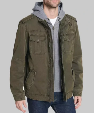 Luigi Mangione Green Hooded Jacket